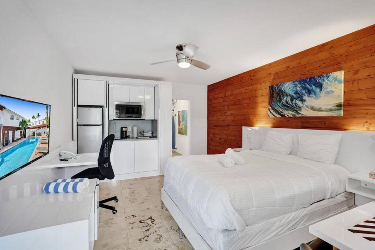 פומפנו ביץ' Waves Beach Town Cozy Studio Apartment מראה חיצוני תמונה